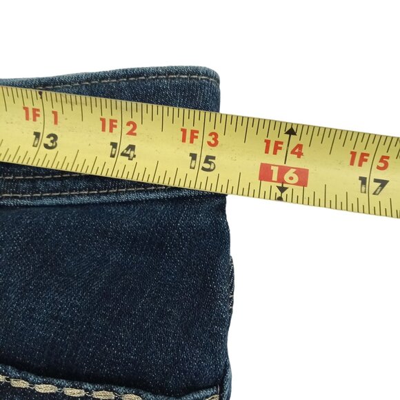 Lee Slender Secret Women's Petite Bootcut Jeans - Size 6P Dark Wash - Picture 9 of 14